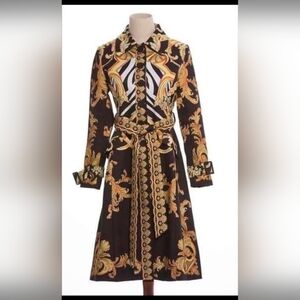 Elegant Black and Gold Women's Jacket.